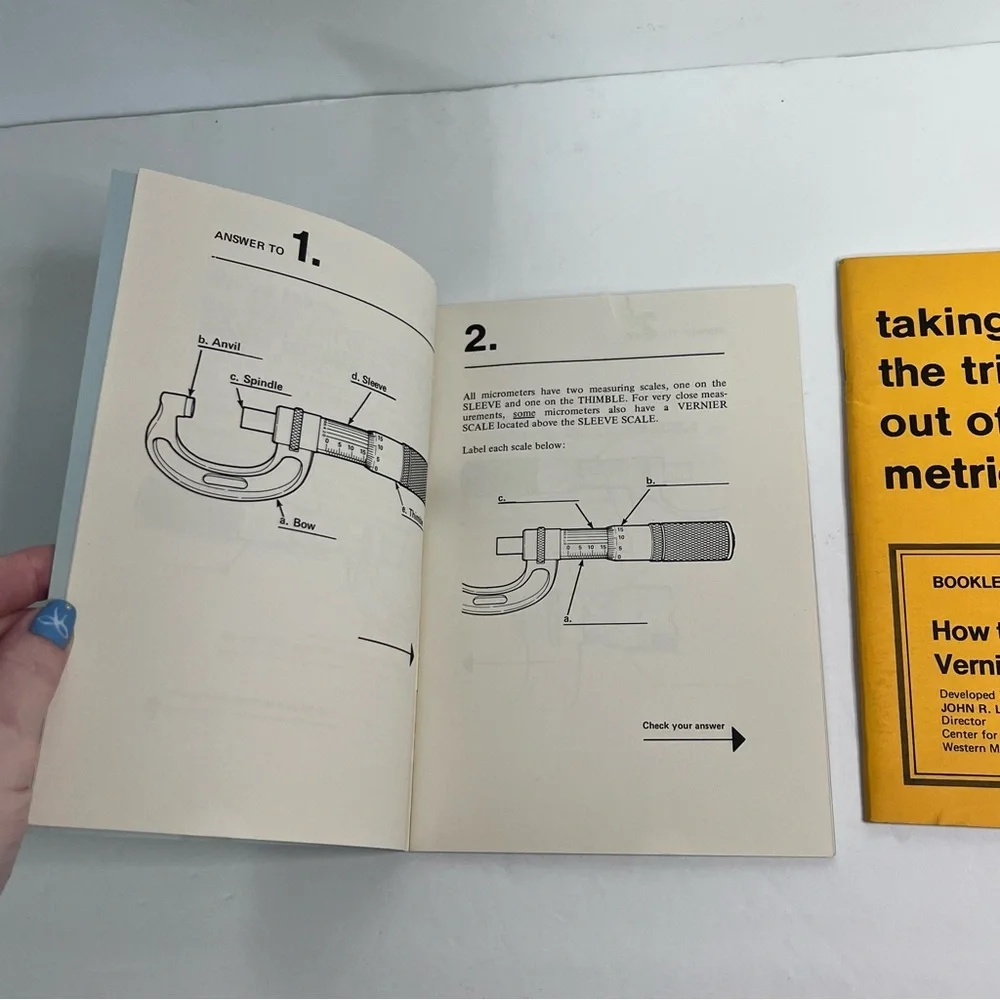 taking the tricks out of metrics vintage‎ 1976 first printing ephemera nostalgic